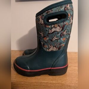 Size US 12 / euro 29 kids winter Bogs unicorn prii!